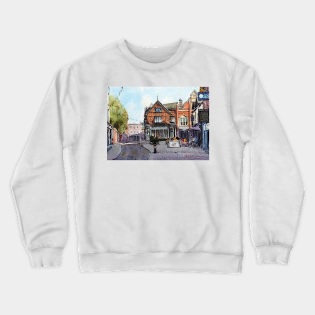 Appleyards of Sherwsbury Crewneck Sweatshirt by bakuma